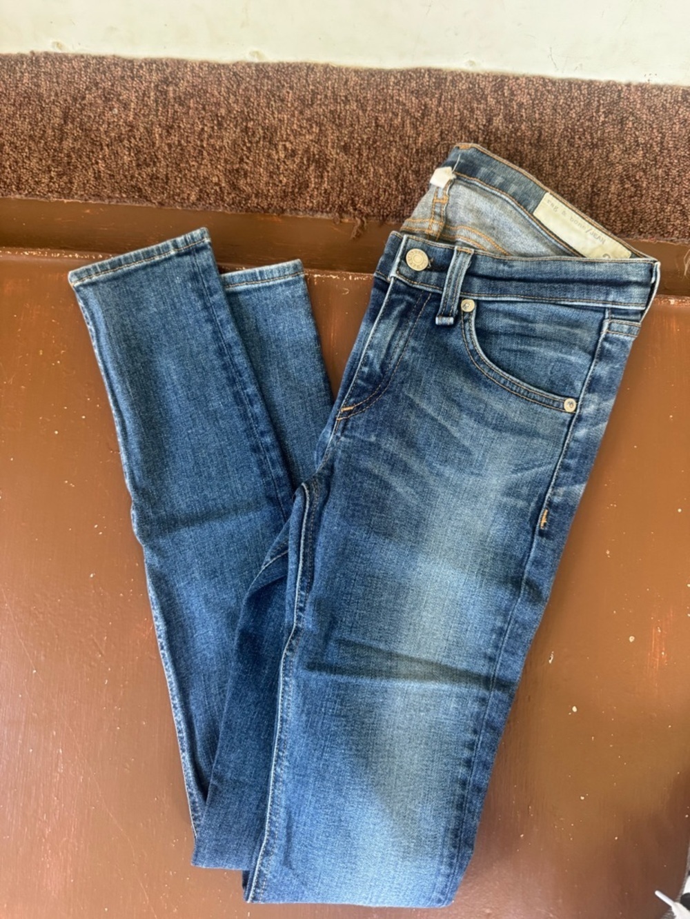rag & bone Skinny Jeans Augusta Blue - Women’s Size 25